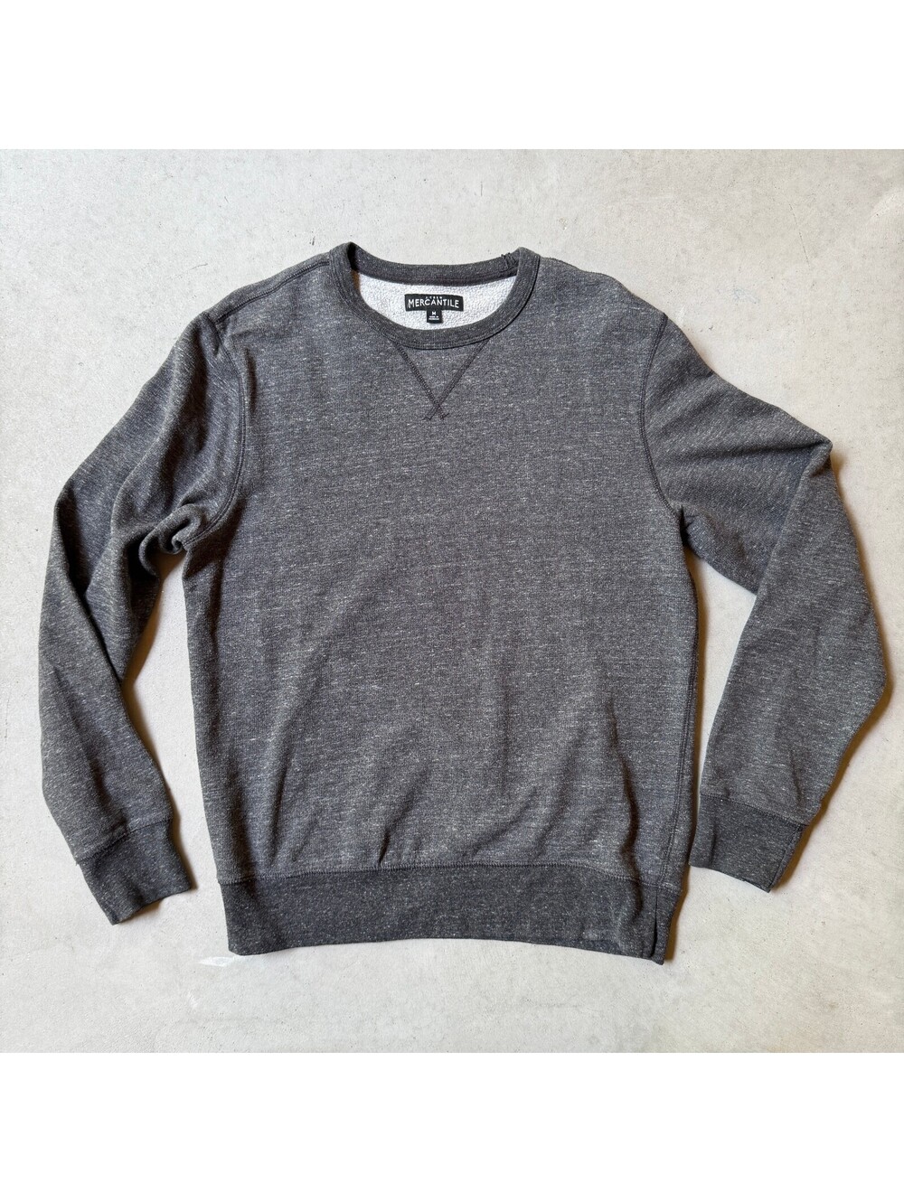 J. Crew Mercantile Gray Crewneck Sweatshirt Men's Medium